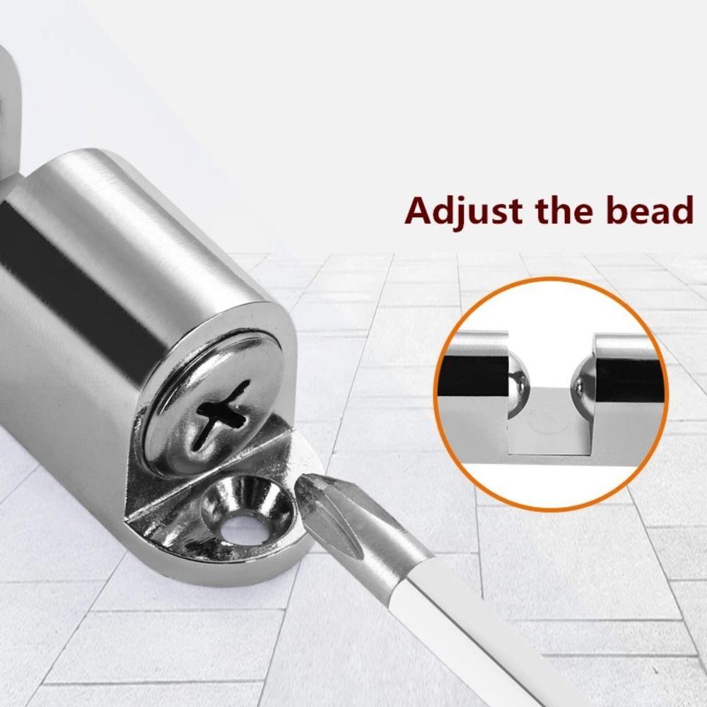 Invisible Door Touch Buckle Silent Door Stopper Adjustable Door  Suction  Furniture