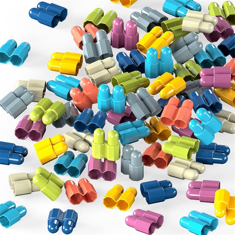 Bullet Building Pellet Blocks Toy Diy Assembling Toys Early Education Gift Kids