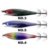 Luminous Wing Squid Jig Fishing Wood Shrimp Lure Fluorescent Fishing Lure Night Fishing Luminous Floating Lure Shrimp Hook Bait