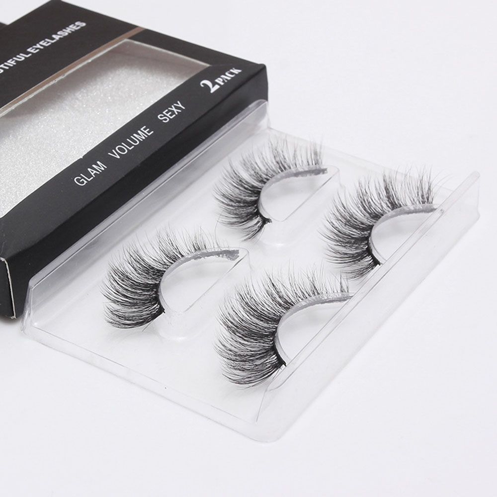 

Black 3D Extension Natural Thick Long False Eyelashes Volume Fake Eye Lashes