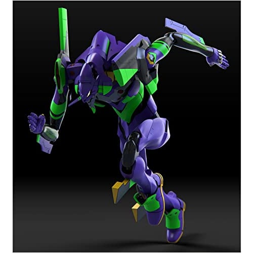 GSI Creos Mon Model Evangelion Unit-01 Ver. 1.5 Multicolor Molded Version, Approximately 47cm Tall, Non-Scale, Color-Coded Plastic Model Kit MEVA-001L