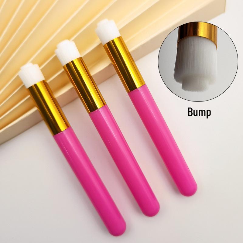 Angled Nose Shadow & Eyelash Cleaning Brush - Blackhead Remover, Makeup & Beauty Tool