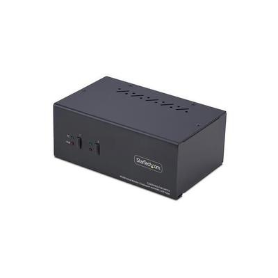 KVM Switch - STARTECH.COM - 2 Ports - HDMI and DisplayPort - 4K 60 Hz Resolution - USB 3.0
