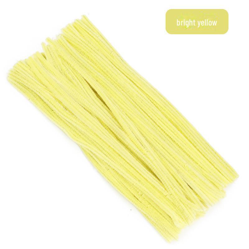 DIY Wool Twist Stick for Kindergarten Art - Educational Handmade Plush Craft for Kids