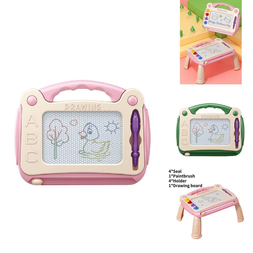 Colorful Children Magnetic Drawing Writing Pad For Engaging Educational Fun