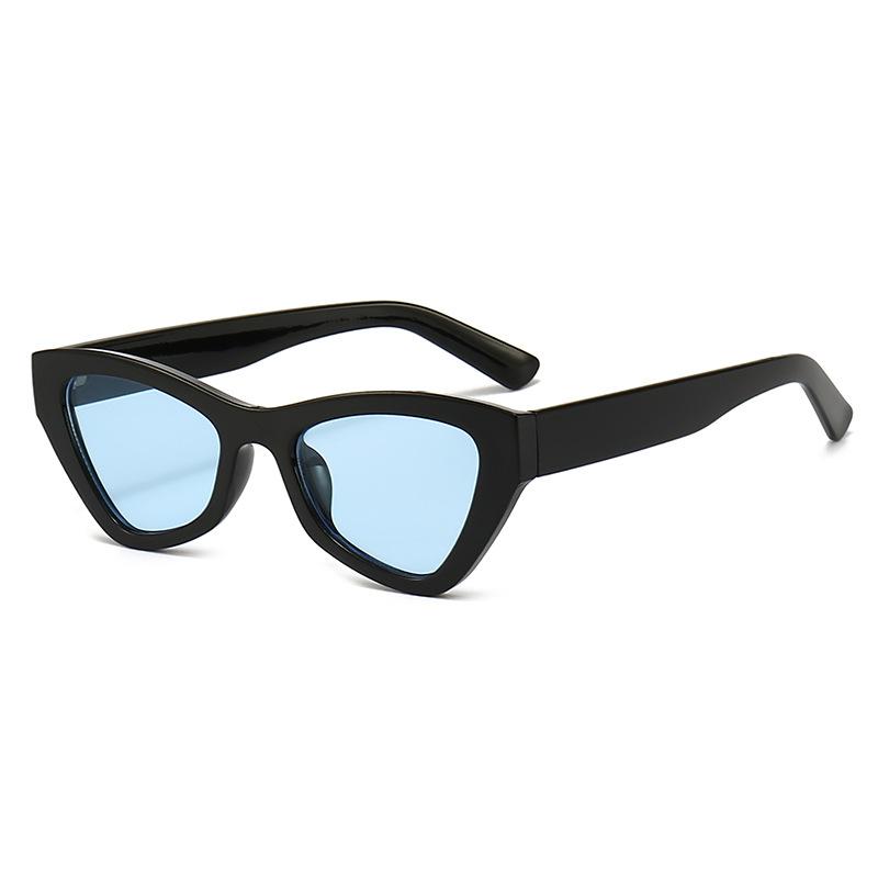 

JYL TS Big Frame Sunglasses Women UV Protection Slimming 5627 A-9293
