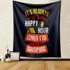 Camping Tapestry Camper Outing Accessories Fun Kids Room Club Man Cave Home Bedroom Wall Decor Backdrop
