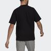 adidas Crew Neck American Retro Casual Short-Sleeve T-Shirt for Men, Black