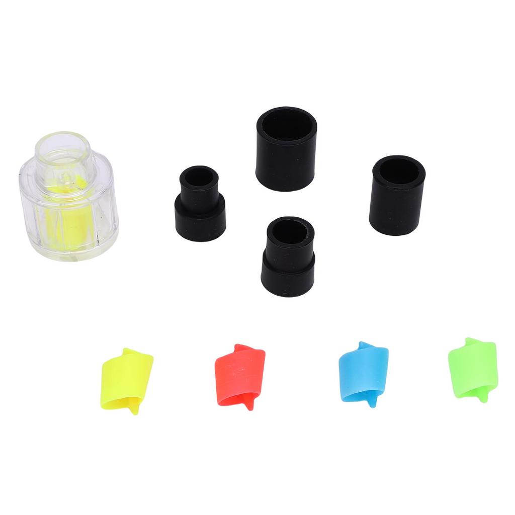 Aquarium Maker Water Outlet Luminous Design Fish Making Head with 4 Cores Adapter Pipes for Aquarium Pipe Fittings