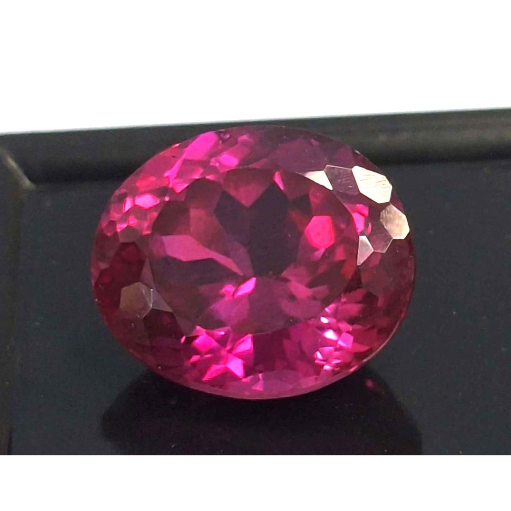 Oval Cut Natural Pink Rhodolite Garnet 8-10 Ct Fabulous Certified Gemstone