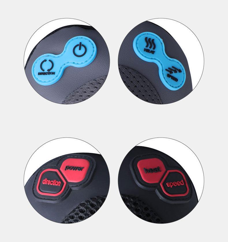 Electric Cervical Spine Massage Pillow with Heat Therapy for Neck, Shoulder, and Waist