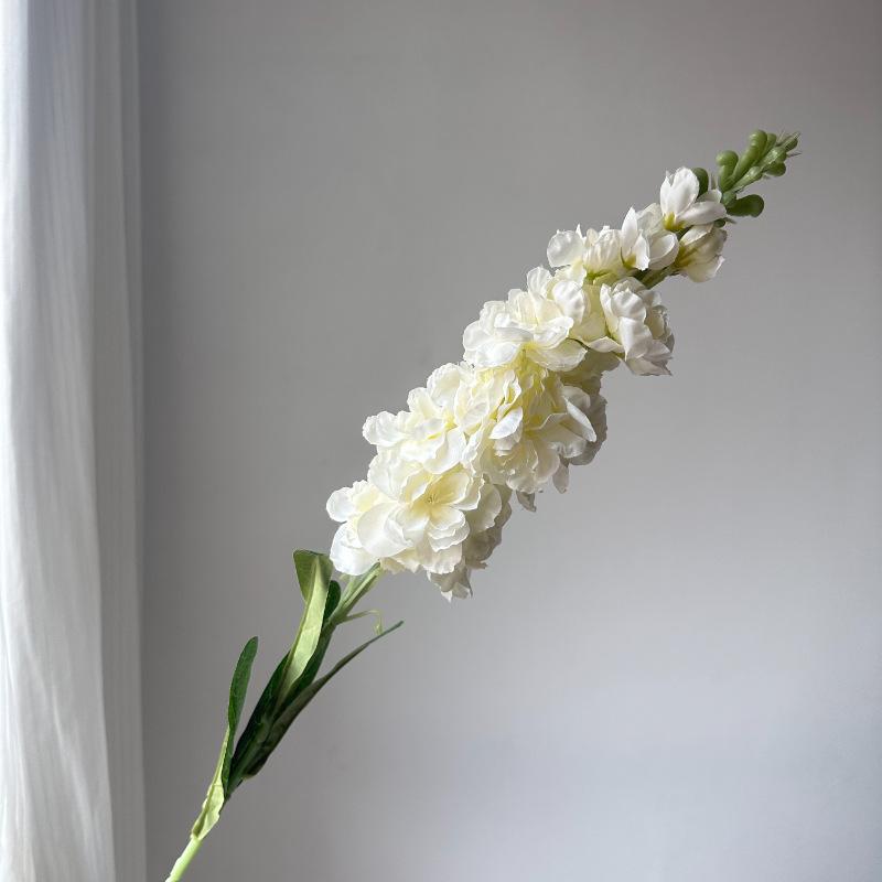 Большой искусственный гиацинт, фиолетовый цветок, ветка Fleurs Artificielles для дома, свадебное украшение, искусственные цветы белый