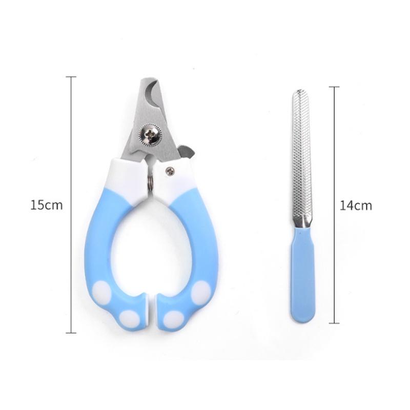 Durable Stainless Steel Pet Nail Clippers For Home Grooming