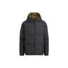 Adidas Reversible Down Jacket With Hood And Zipper Men Outerwear Green HR5243