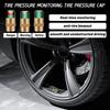 Tire Pressure Monitoring Caps, Tire Pressure Caps, Pressure Testing Caps, Stem Tire Pressure Monitors, Safety Tire Pressure Caps