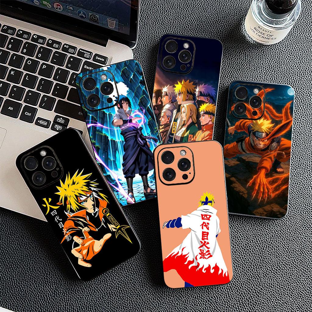 Minato Narutos Namikaze Sasuke Phone Case for Samsung Galaxy S20 S22 S21 FE Ultra Plus A07 A17 A15 A16 A25 A57 A37 Cover