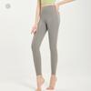 Mulheres sólidas yoga leggings cintura alta calças de ciclismo levantamento de bunda ginásio leggings confortável esporte correndo exercício collants com bolsos