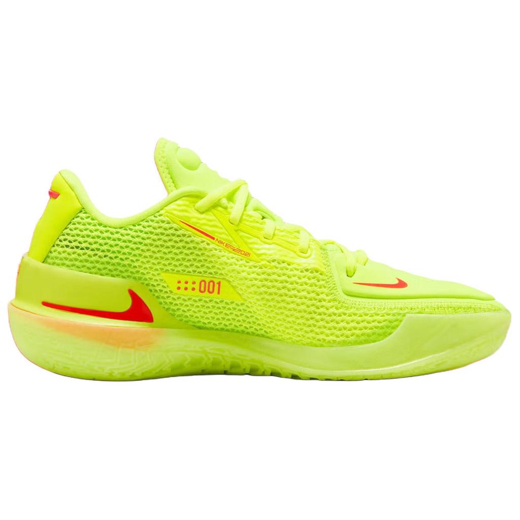 Nike Air Zoom G.T.. Cut 1 Atmungsaktive Basketballschuhe Unisex Gelb Rot IH3991-700