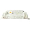 Serviette de Canapé d'Été en Soie Glacée TOURNESOL Housse de Canapé Intégrale Housse Anti-Poussière Salon Housse de Canapé Monobloc en Tissu Respirant