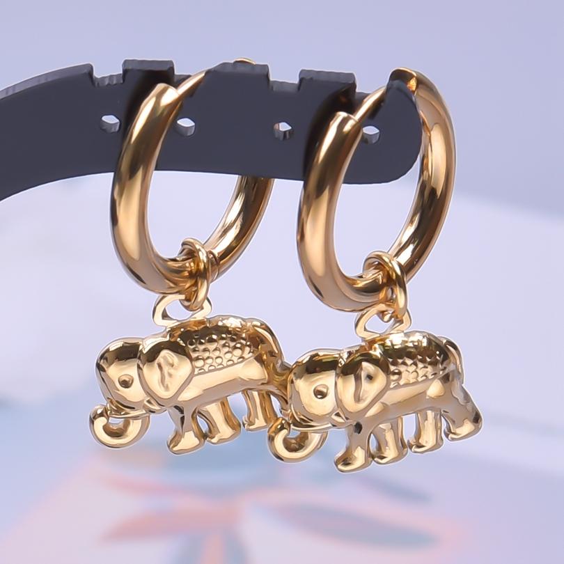 The Sword Earrings For Women/Men Accessories Vintage Jewelry Stainless Steel Hoop Ear Piercing Sabre Charm Goth Pendientes Gifts