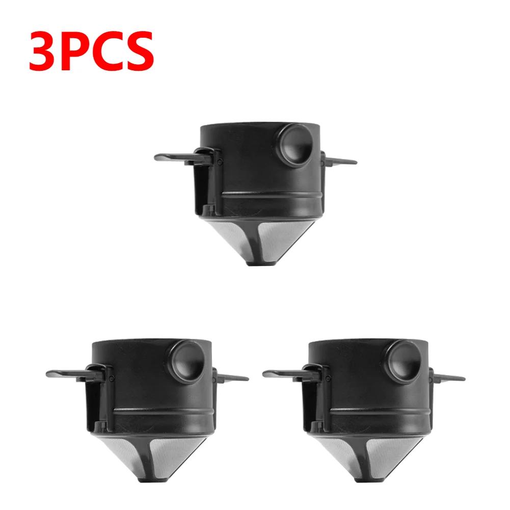 Coffee Filter Portable Stainless Steel Foldable Drip Coffee Tea Holder Easy Clean Reusable Paperless Pour Over Coffee Dripper