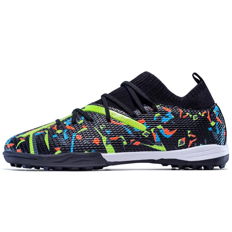 Original Mens Soccer Shoes Artificial Grass Training TF/FG Non-slip Football Boots Pro Luxury Chidlrens Football Shoes for Kids