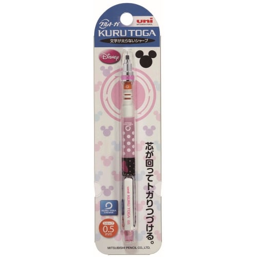 Mitsubishi Pencil Mechanical Pencil Kurtoga Disney 0.5 Minnie Ribbon M5650DS1P.MR