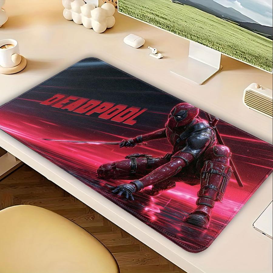 

Mouse Pad Game Console Pad Keyboard Mouse Pad Desk accessories Computer Laptop Pad office Pad Anti slip Marvel Deadpool Cool 220x180x2mm