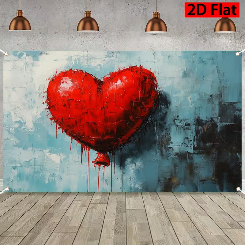 2D Stads Kunst Achtergrond, Live Streaming & Vlog Fotografie Achtergronddoek