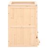 Vidaxl Hamster Cage, 81X40X60 Cm, Solid Fir Wood