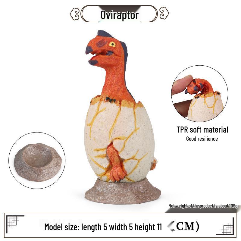 Kids' Marine Animal Model Stress Relief Toy Set: Pufferfish, Octopus, Crab, Shark, Dunkleosteus