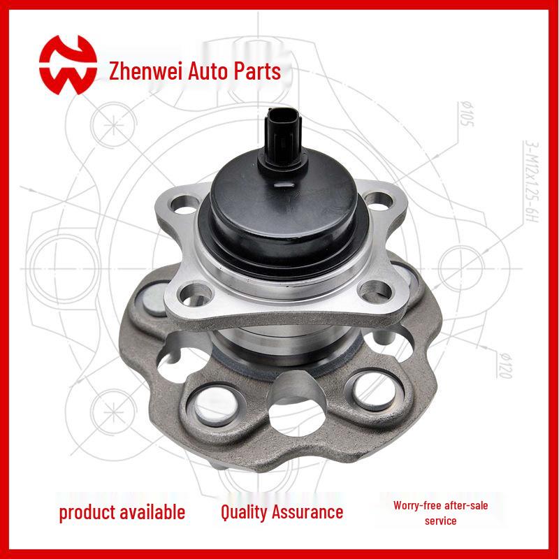 

Ступица заднего колеса и подшипник в сборе для Toyota Prius (42450-47050) 16×16×16