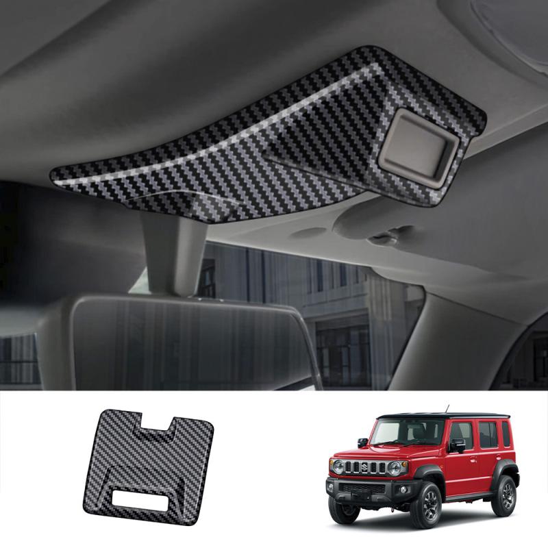 For Suzuki Jimny Nomade -2025 ABS carbonfiber door handle bowl window rise switch gear Handbrake AC vent Navigation cover