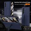 Slim Foldable Phone Case Galaxy Z Fold6 SE W25 With Wrist Strap Stand Full Coverage Shockproof PC Shell
