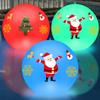 2PCS Solar Powered LEDs Floatings Pool Lights with 2PCS Santa Claus Design Sticker RGBW 16 Color