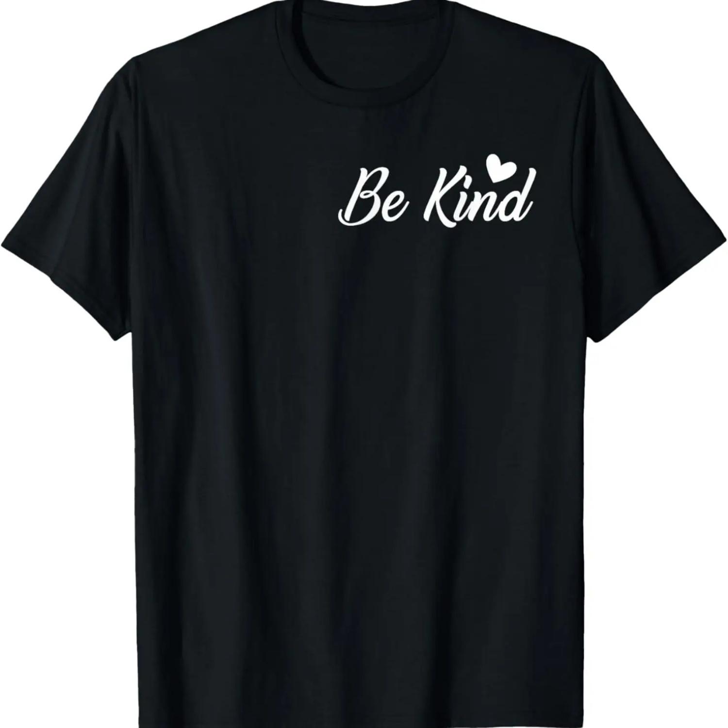 Be Kind Person Behind Me Suicide Prevention Awareness T-Shirt S чёрный