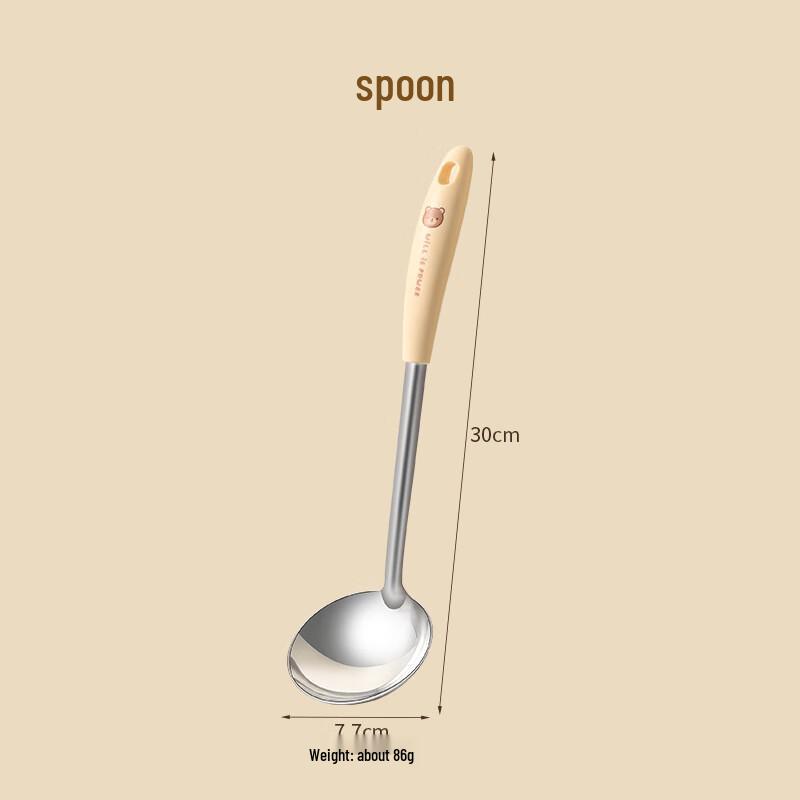 ZISIZ Stainless Steel Multi-functional Spoon Set