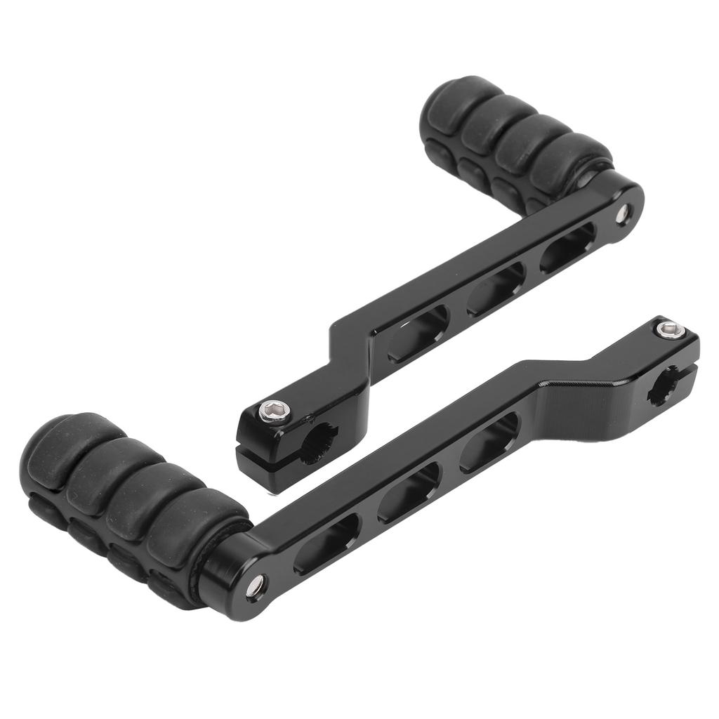 2pcs Motorcycle Shift Lever Heel Toe Shifter Aluminum Accessory Fit for Trike Models 2008 Later