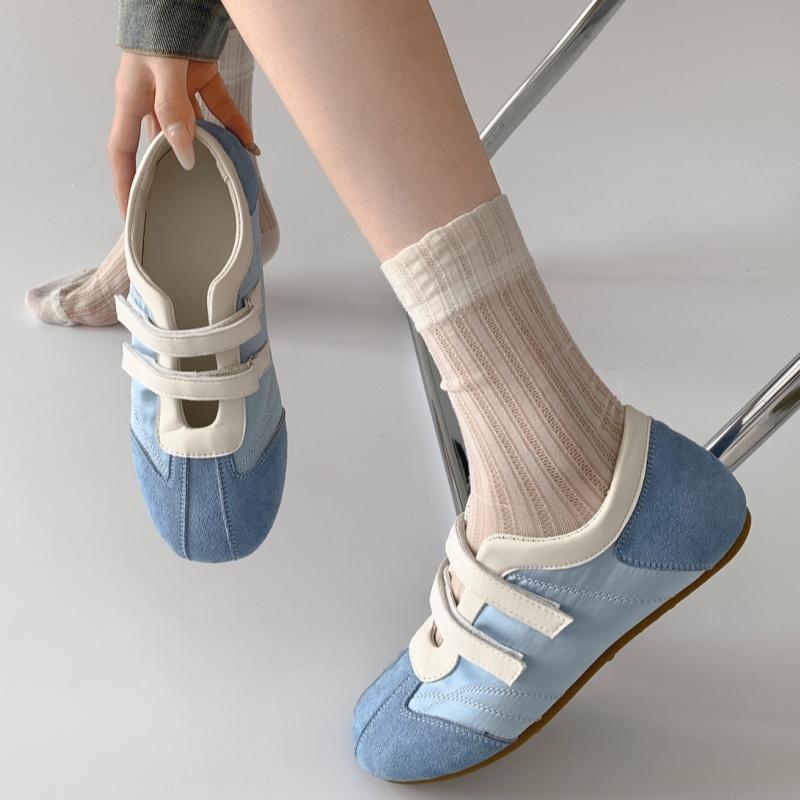 Fashion Summer French Ballet Style Flat Shoes 2025 Mary Jane New Fashion Casual Breathable Women Flat Shoes Daily Versatile Lady Sneaker