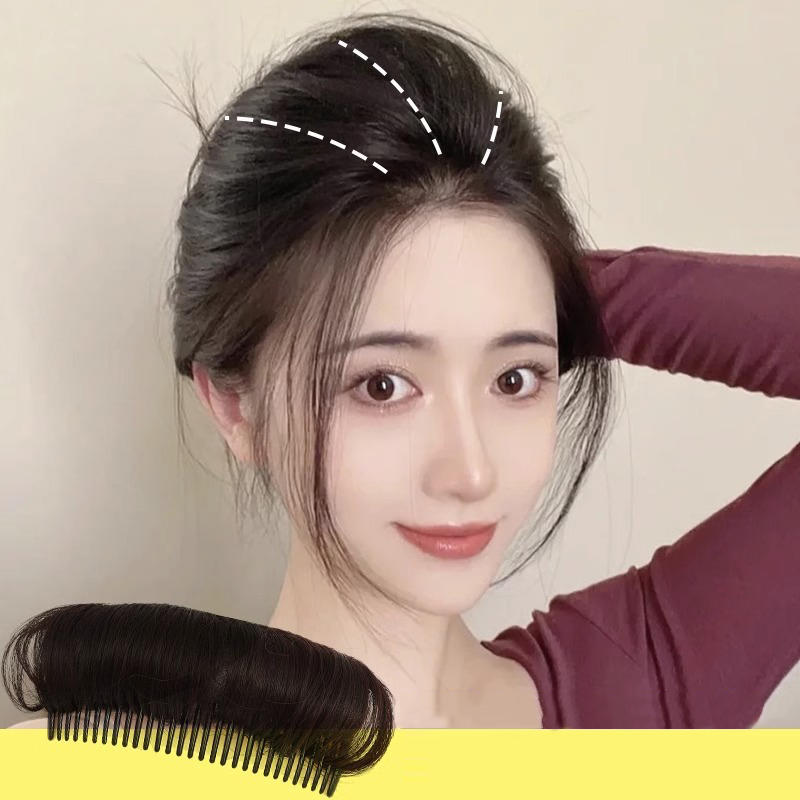 2PCS Invisible False Hair Clip Base Bump Fluffy Hair Pad Insert Tool For Increased Volume And Styling Accessories For Women Girls