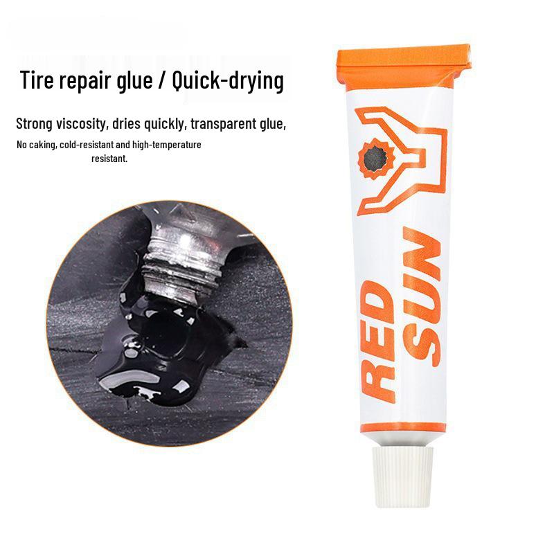 Mountain Bike Tire Repair Glue Kit with Pry Tool
