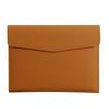 Leather Document Bag A4 Envelope Document Holder Quality Briefcase Data Contract Bill File Bag Document Organizer Storage Bag