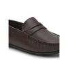 Liberty Fortune AVN-62E Men’s Non Lacing Formal Loafers - Black, Brown - Synthetic Leather Slip-on with Cushioned Footbed - Stylish Office Footwear