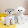 Dog Clothes Summer Thin Vest Suspender Small Dog Strap Traction Bigbear Teddy 11 Tulle Striped Suspender