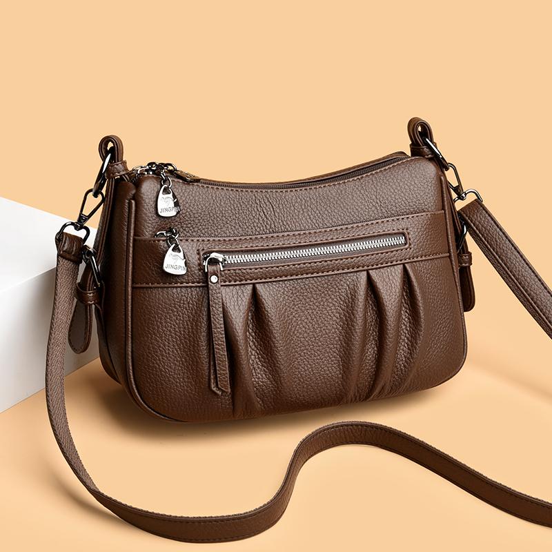High Quality Soft PU Leather Women's Crossbody Bag, Fashionable Women's Shoulder Bag, Suitable for Daily Use, Shopping, Commuting
