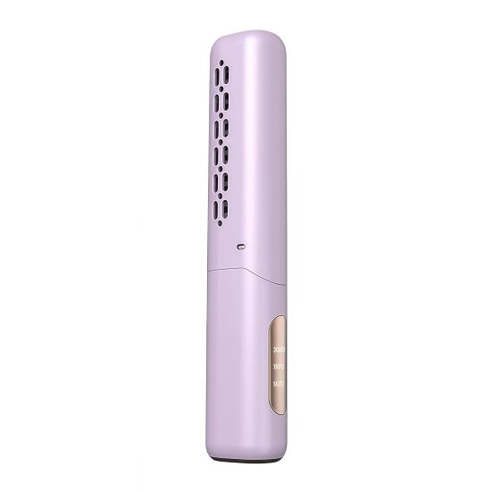 Kabellose Keramik-Frisierkamm 3 Temperatur verstellbar Haarglätter USB wiederaufladbar Schnelles Aufheizen Elektrisch glattes lockiges Haar Styling