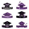Graduation Party Paper Cap With Colorful Design For Photo Booths And Decorations