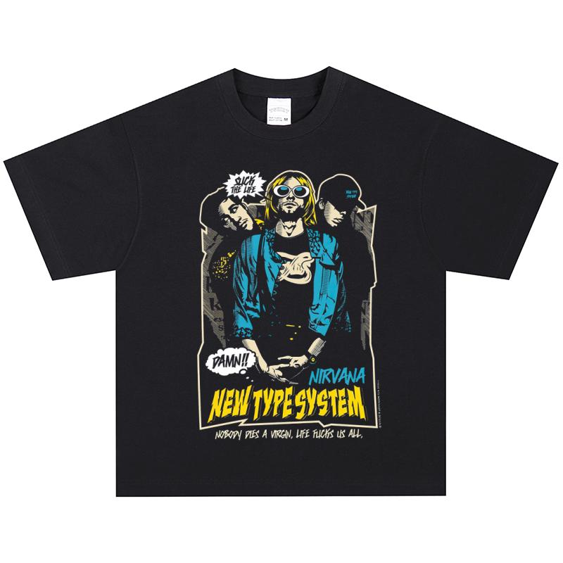 Nirvana T-Shirt, Soft Fabric Casual Daily Wear S