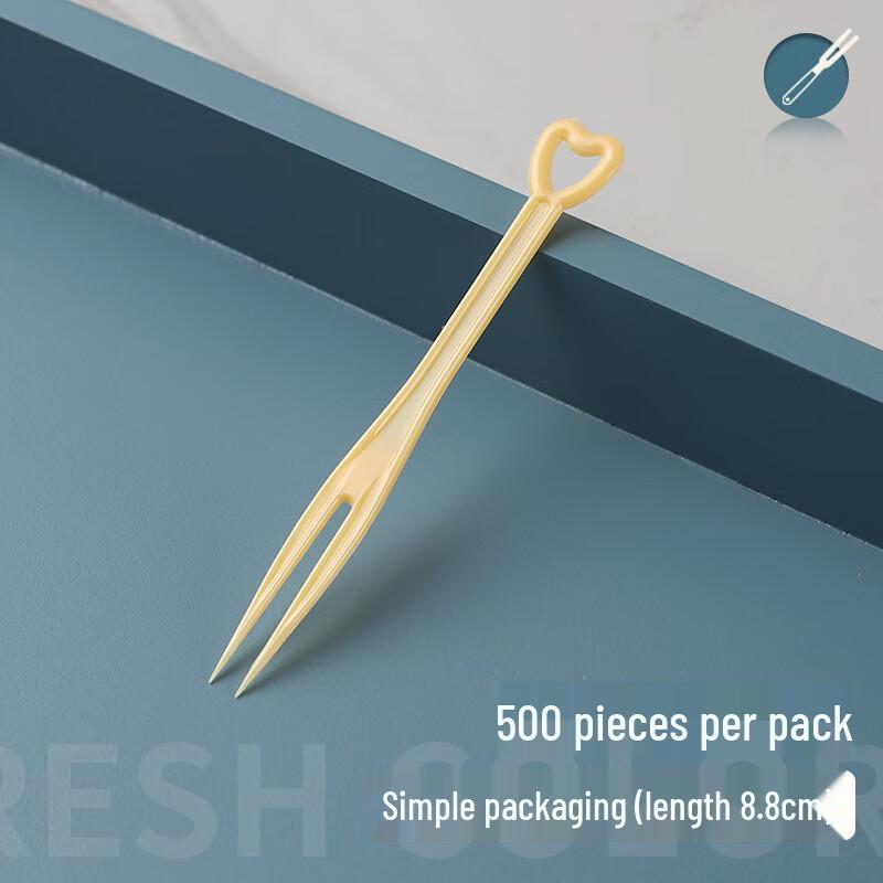 

Disposable Heart-shaped Fruit Picks