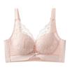 Xia's New Hole Cup, Lace Thin Cup, Junior Without Steel Ring, Bra Gathered, Breathable and Anti-sagging